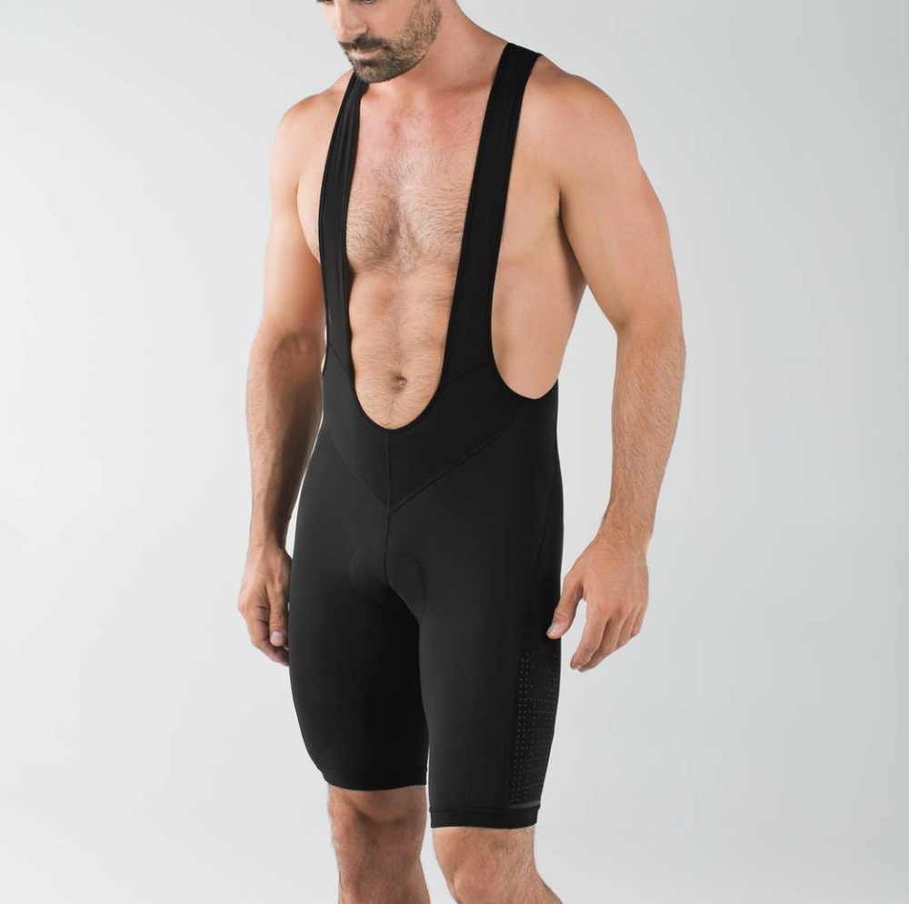 Mens lululemon Sea to Sky Cycling Bib Shorts Medium